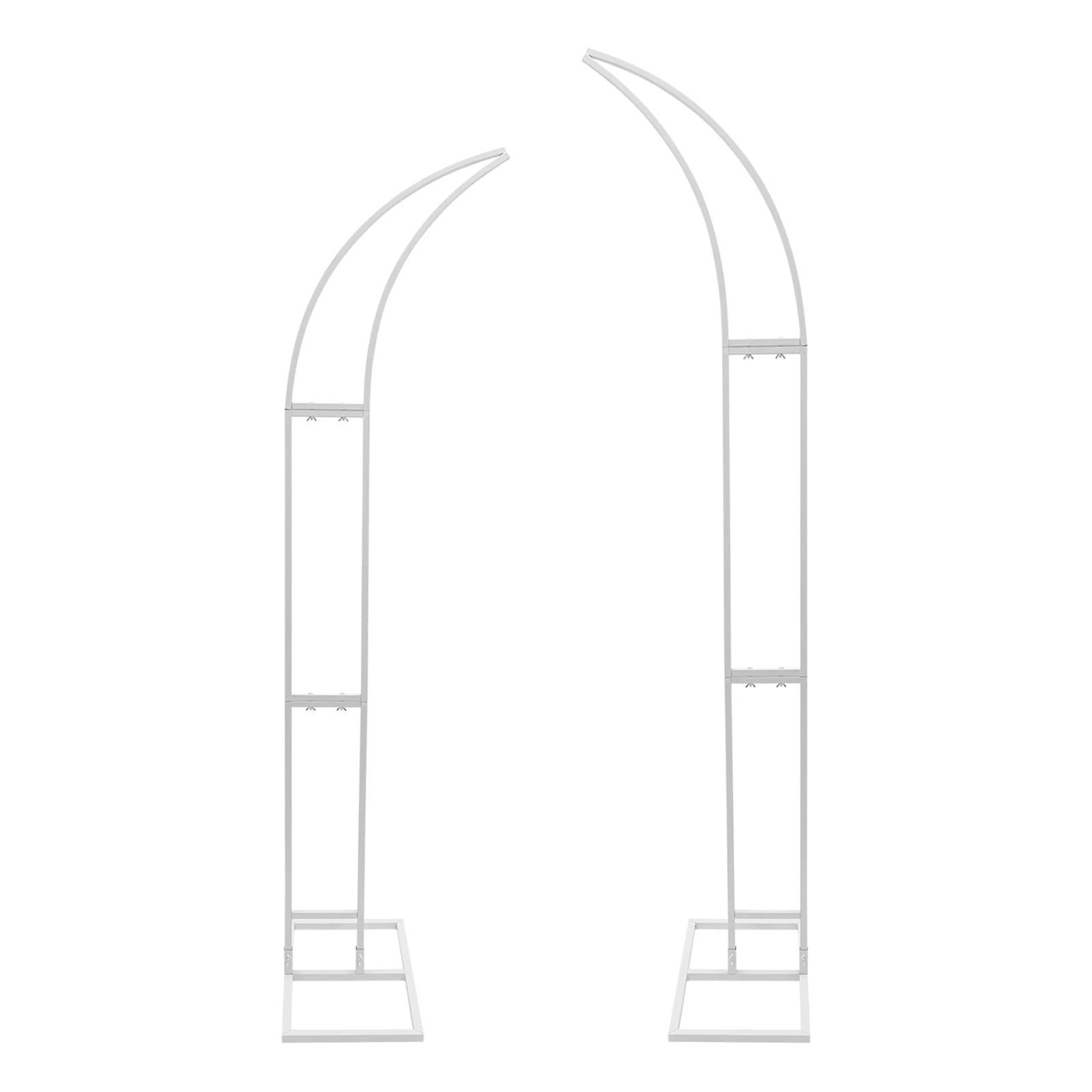 Lot de Supports Demi-arc Mariage Raffiné