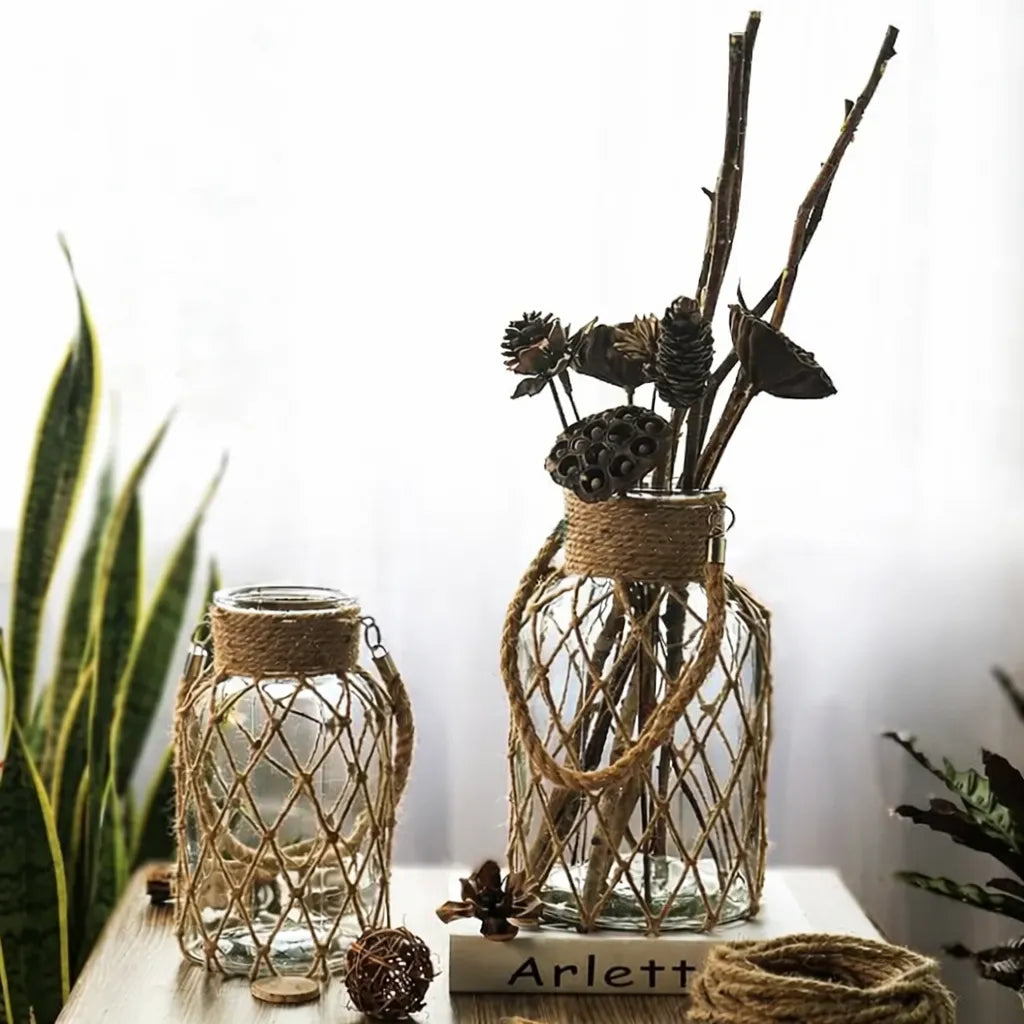 Lot de Vases Bohème Centre de Table Chic