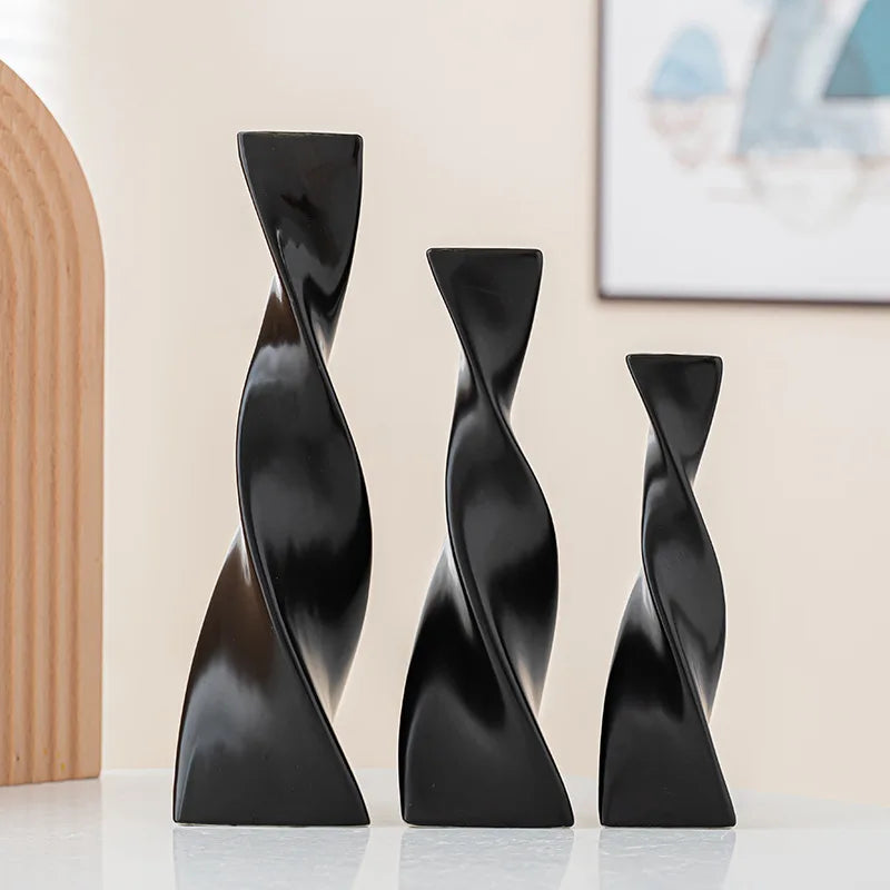 Lot de Vases Minimalistes Modernes  contemporain
