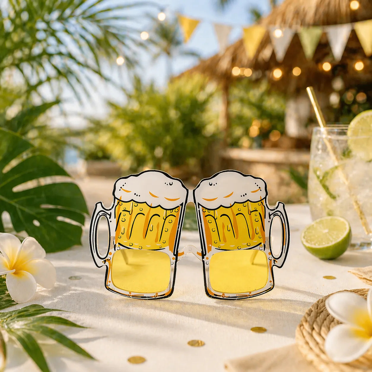 Lunettes Bière pour Photobooth
