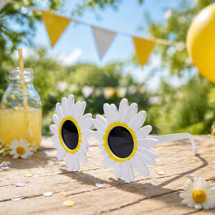 Lunettes Fleur pour Photobooth