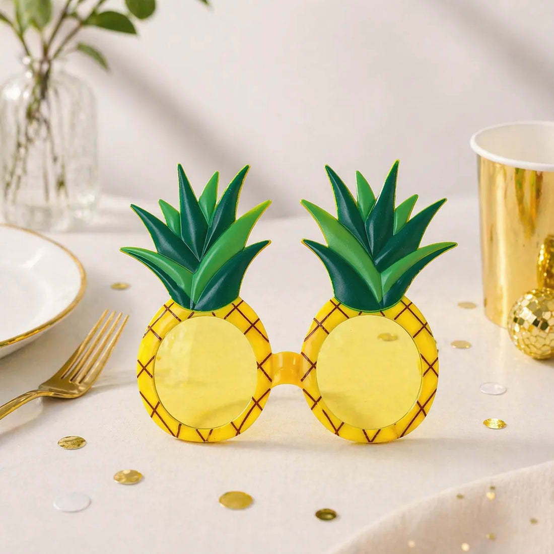 Lunettes Photo Ananas Fun Festive