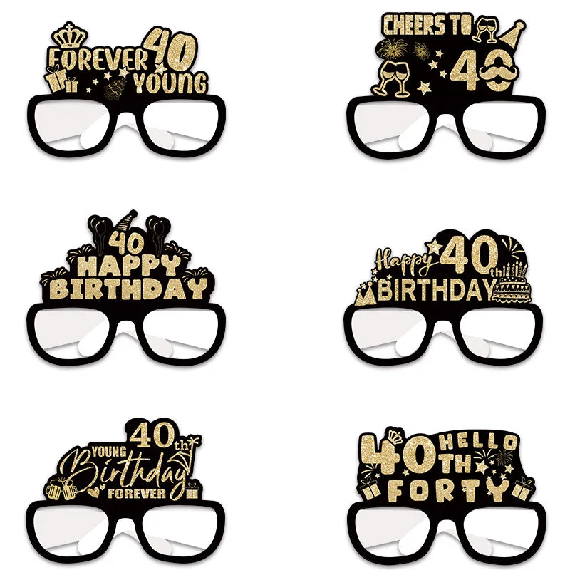 Lunettes Photobooth 40 Ans