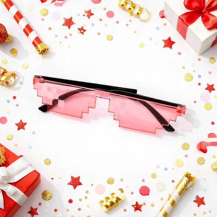Lunettes Pixel Rose Photobooth