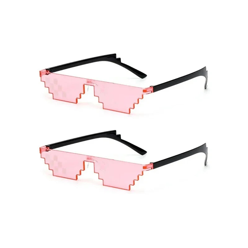 Lunettes Pixel Rose Photobooth Original