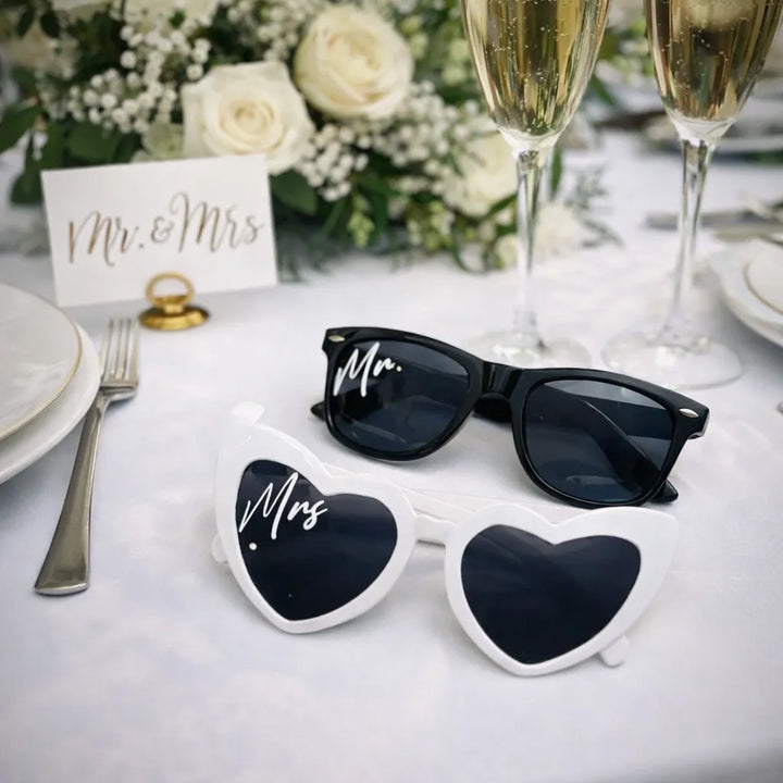 Lunettes Selfie Just Married