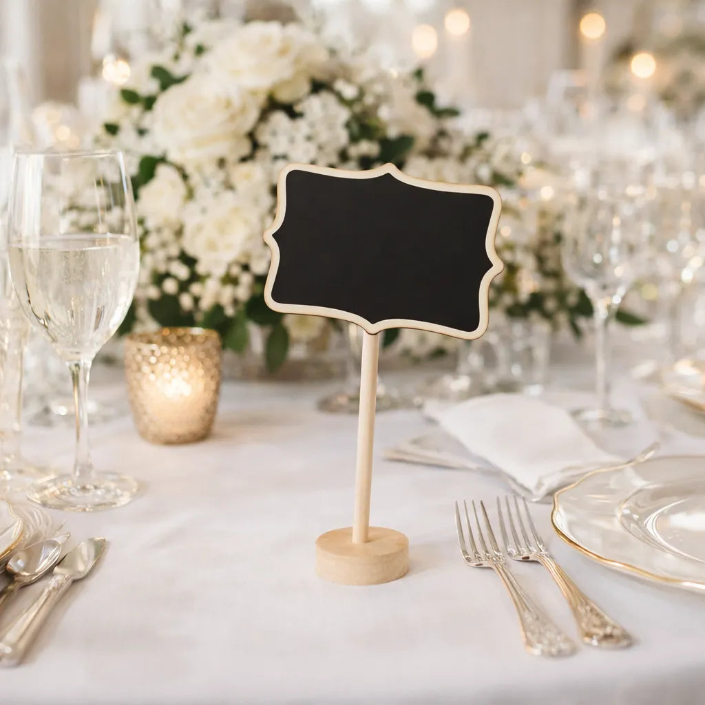 Marque Place Mariage Ardoise sur Pied