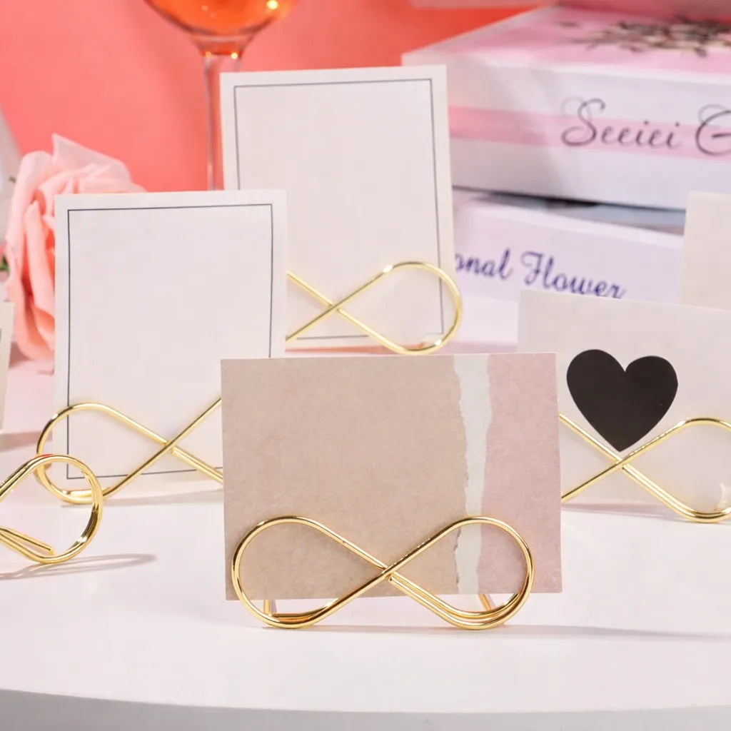 Marque Place Mariage Infini Doré