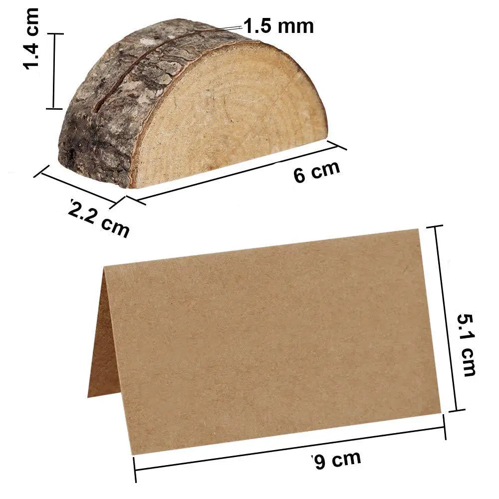 Marque Place Mariage en Bois Design Unique