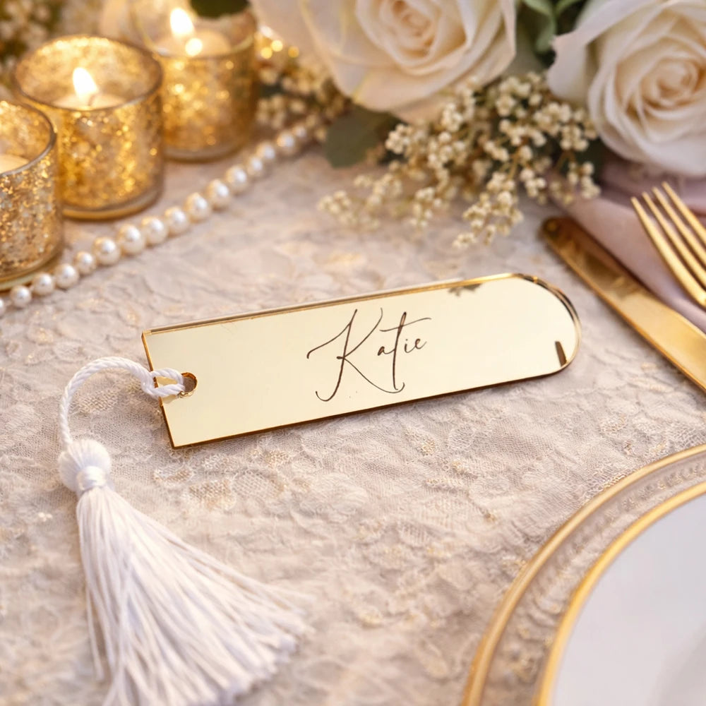 Marque Place Personnalisable à Pompon Beau