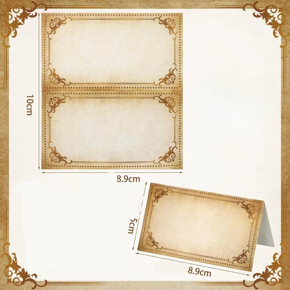 Marque Place Vintage Mariage Elégante