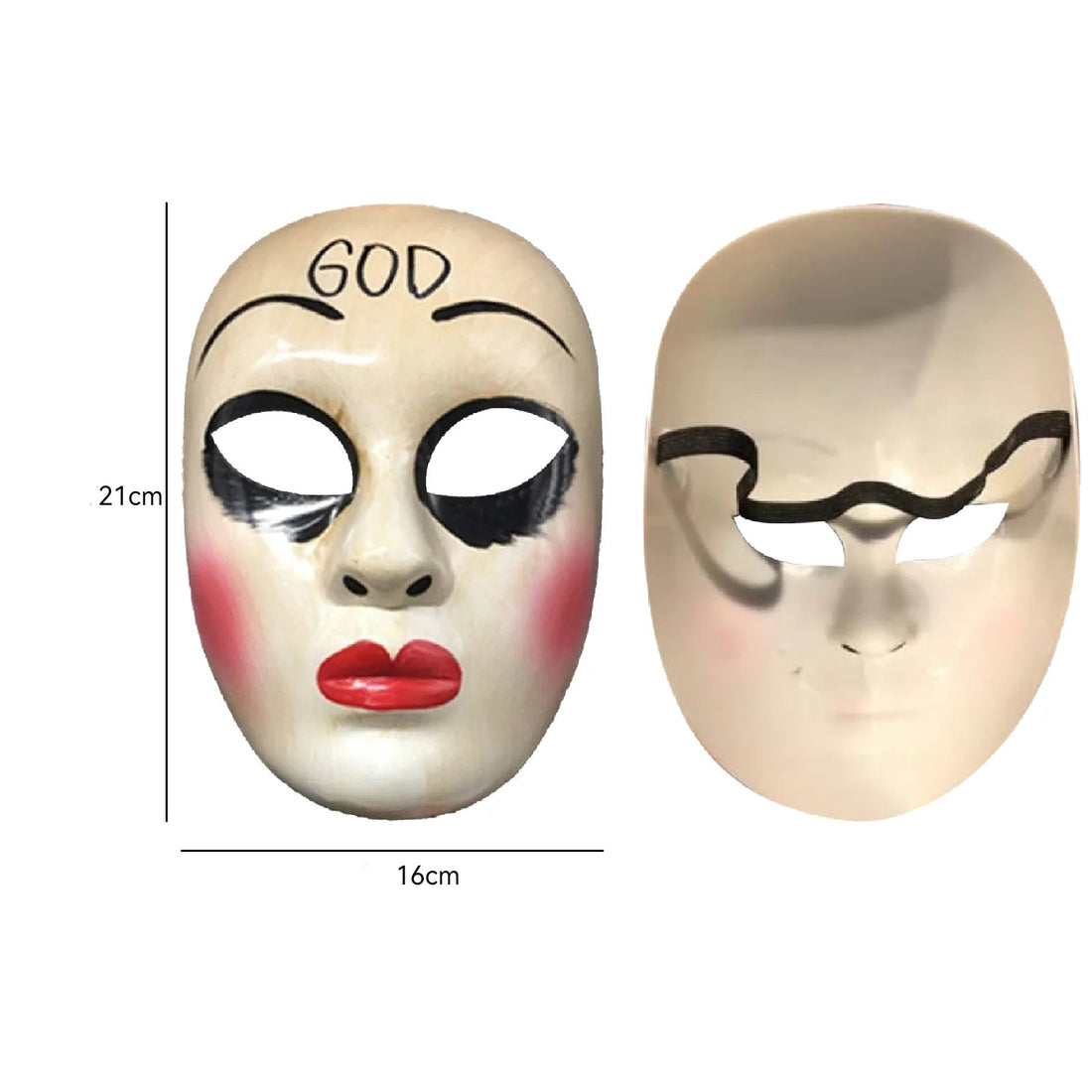 Masque Cosplay Halloween Durable