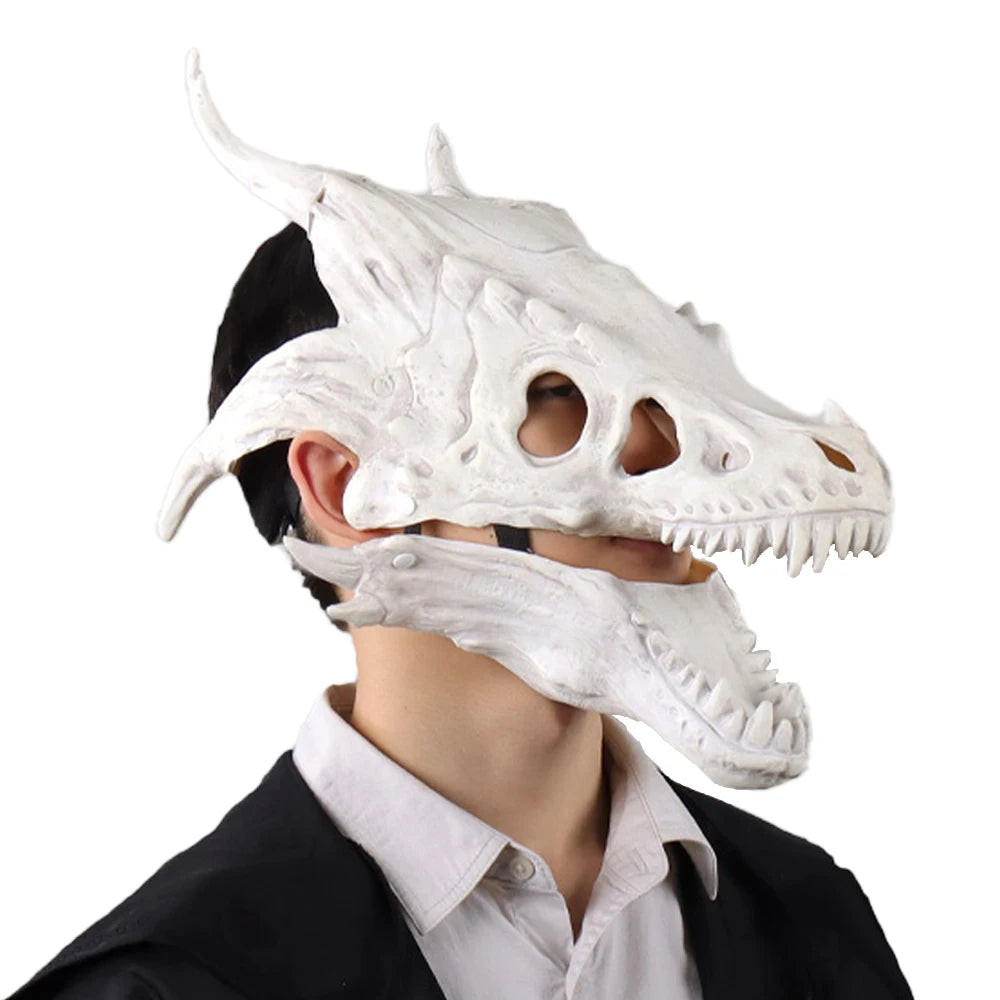 Masque Crâne de Dinosaure Unique