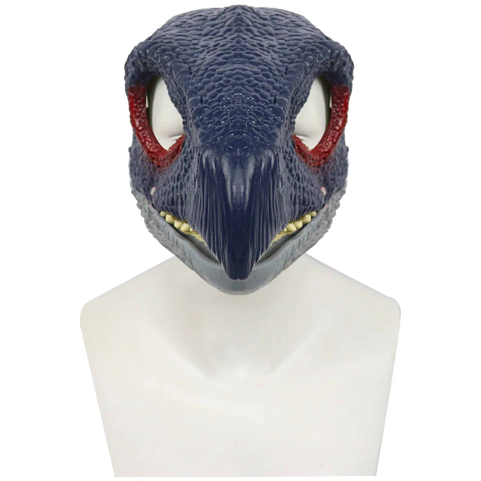 Masque Dinosaure Bleu Stylé