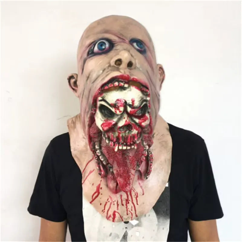 Masque Halloween en Latex effrayant