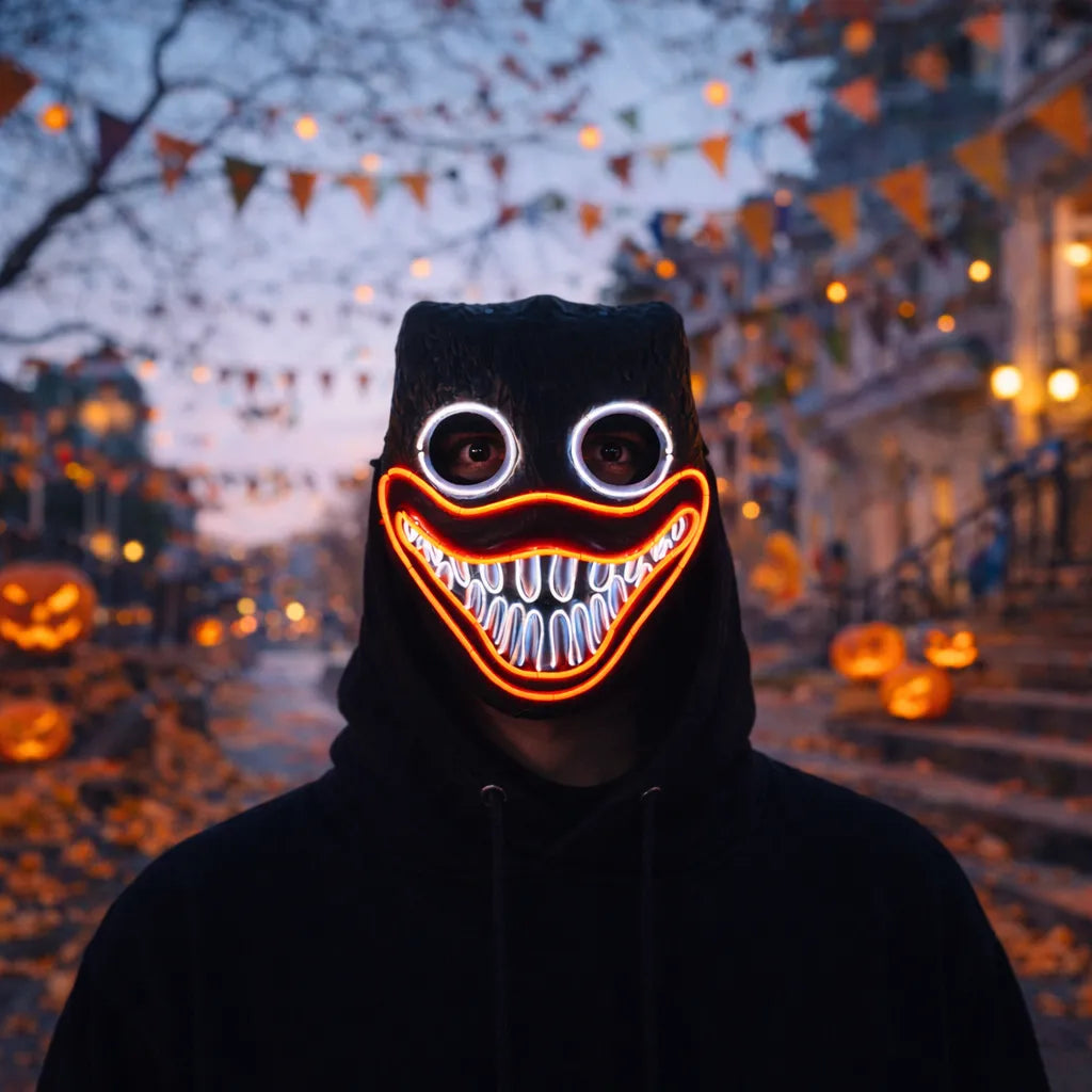 Masque Horreur Halloween LED