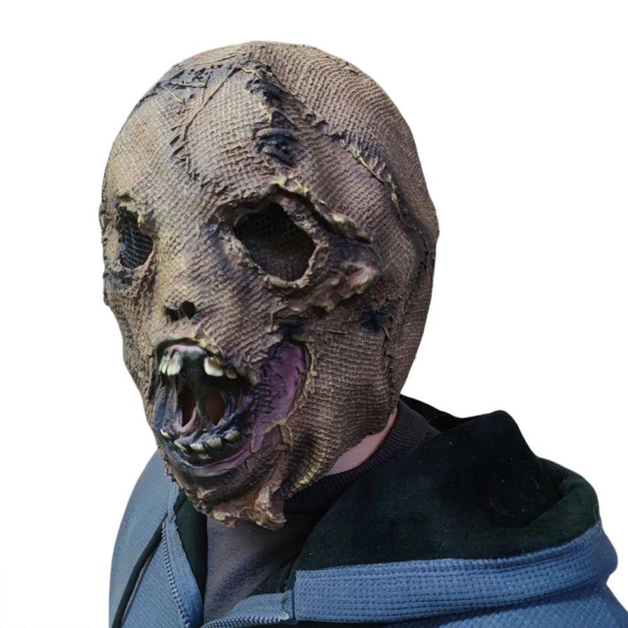 Masque Zombie Maléfique Halloween Effrayant