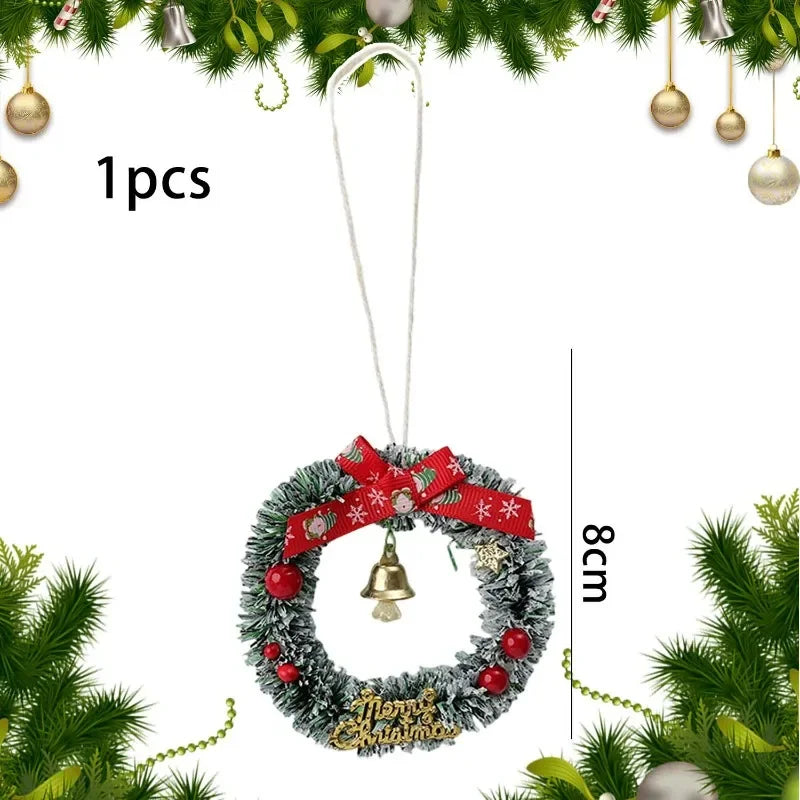 Mini Couronne de Noël Traditionnel Diamètre