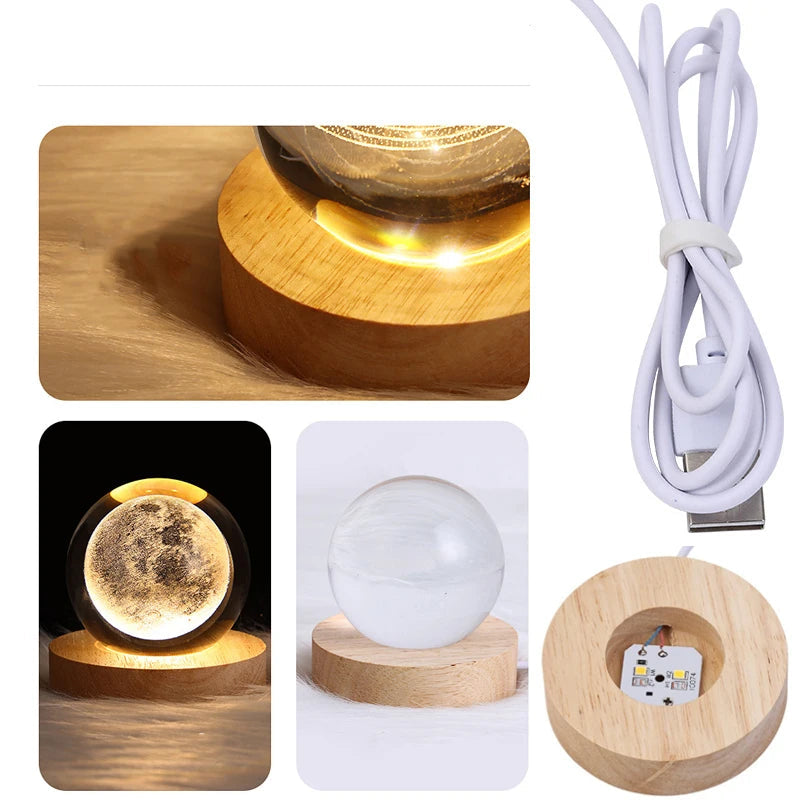 Mini Lampe LED Bonhomme de Neige chic