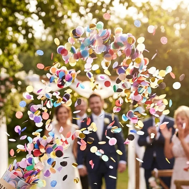 Mini Push Up Confettis Colorés légers