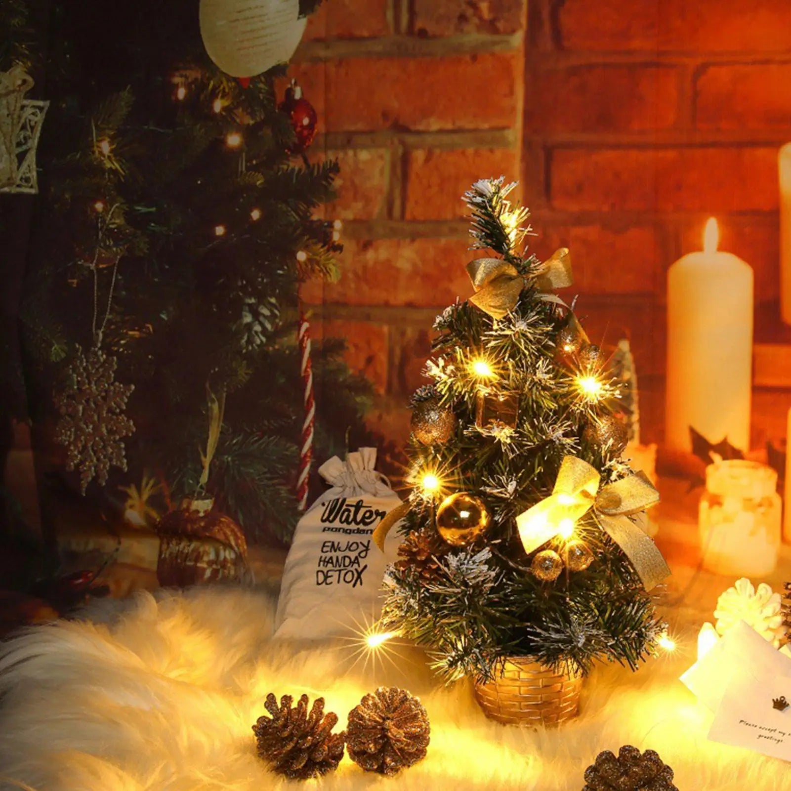 Mini Sapin de Noël Artificiel Pratique