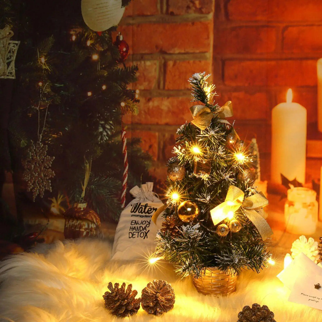 Mini Sapin de Noël Artificiel Pratique