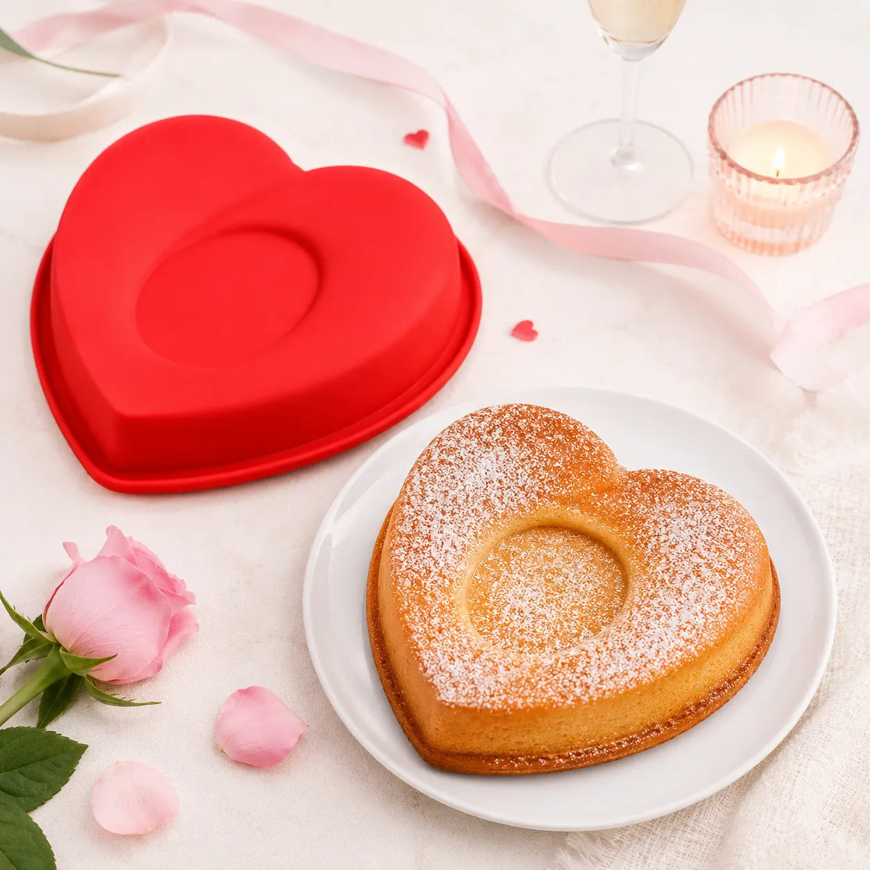Moule Cœur 3D pour Gâteau