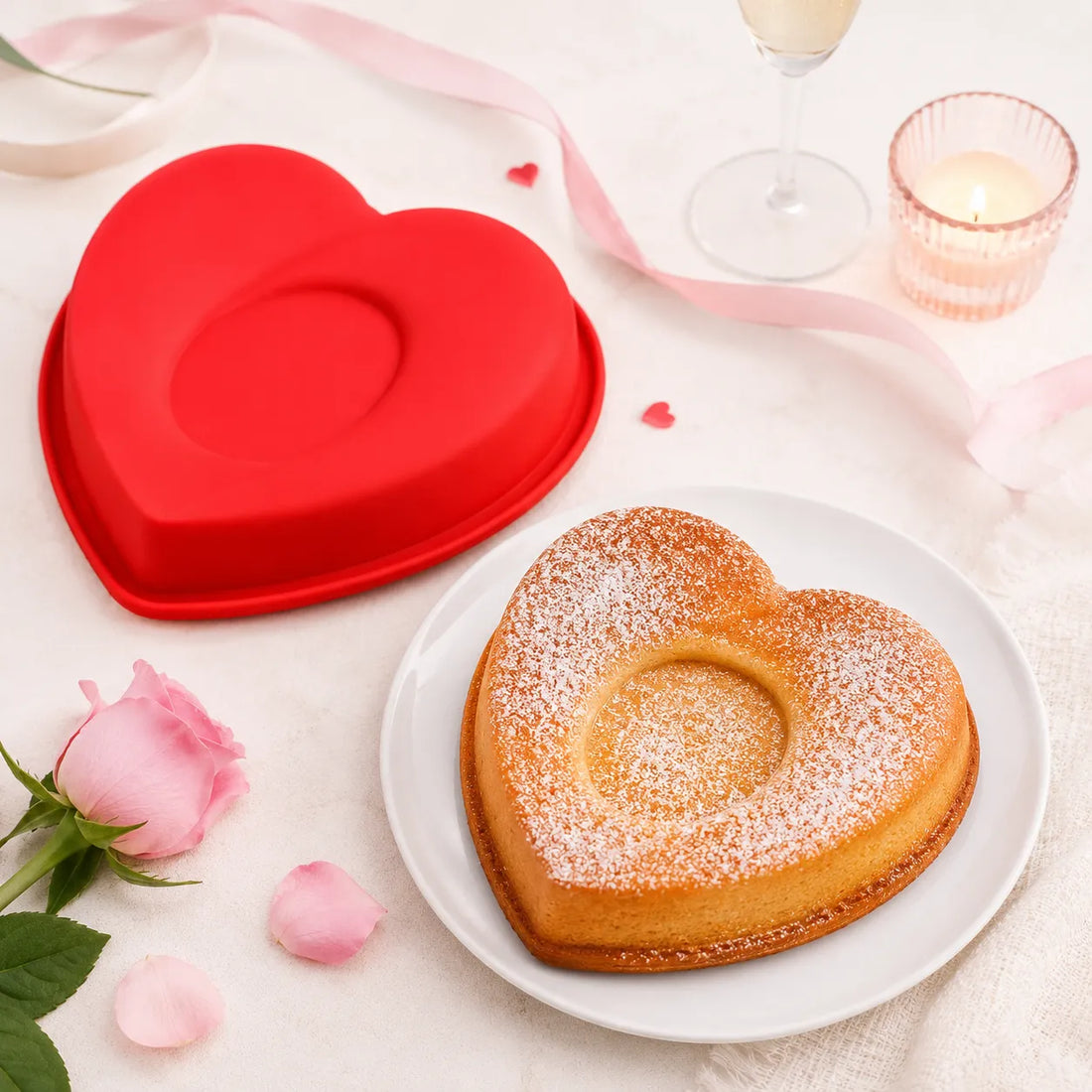 Moule Cœur 3D pour Gâteau