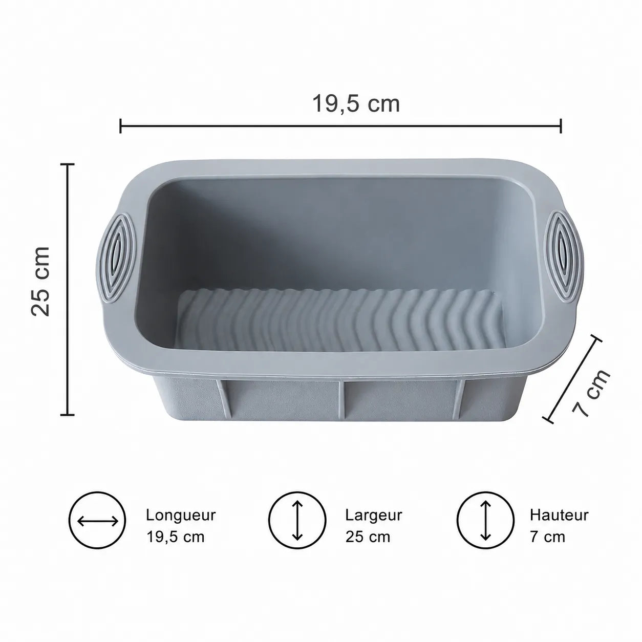 Moule à Cake Rectangulaire Unique