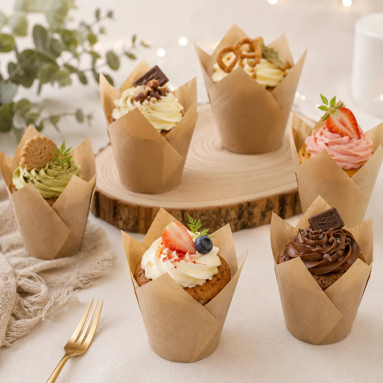 Moule Cuisson Muffin en Papier