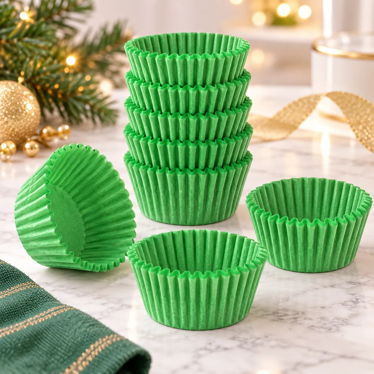 Moule Cupcake Verte original