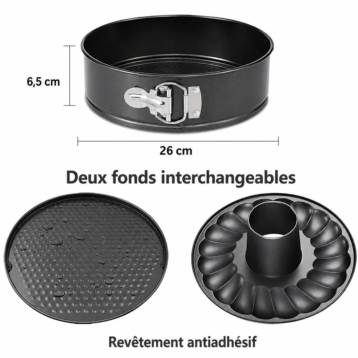 Moule à Gâteau Antiadhésif Homogène