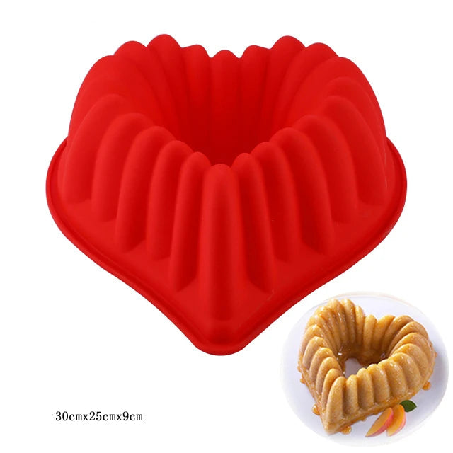 Moule à Gâteau Cœur 3D Festif