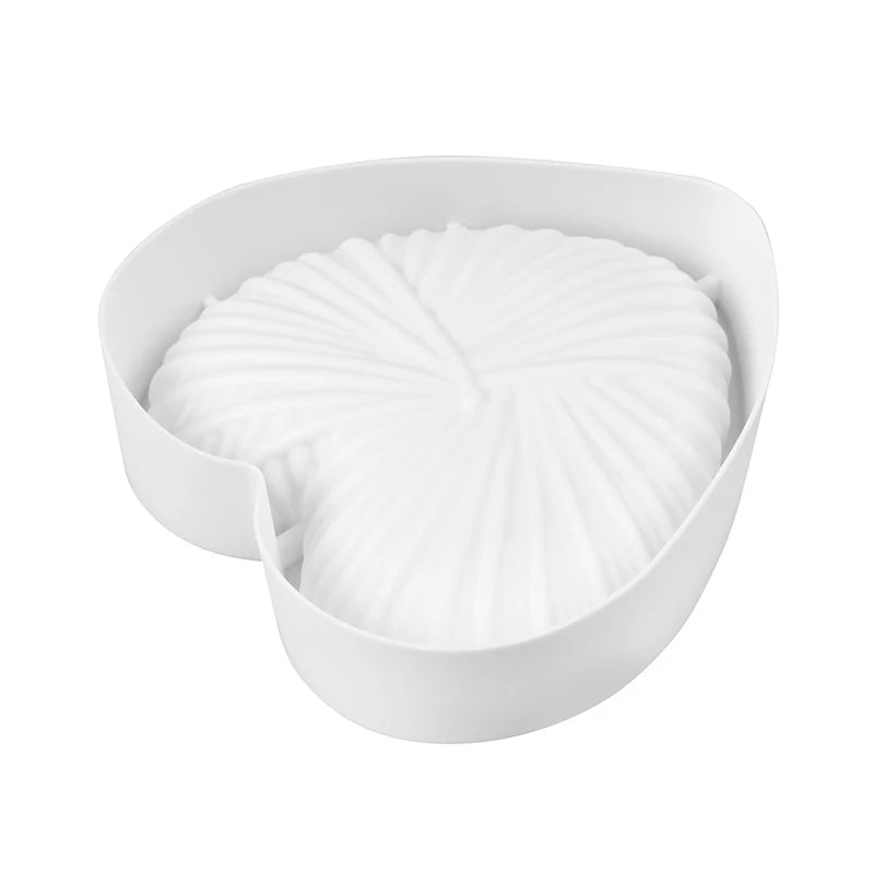 Moule à Gâteau Cœur Silicone Pratique