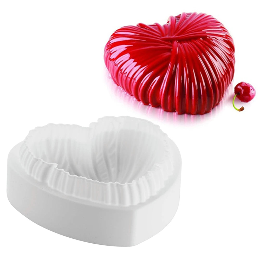 Moule à Gâteau Cœur Silicone Unique