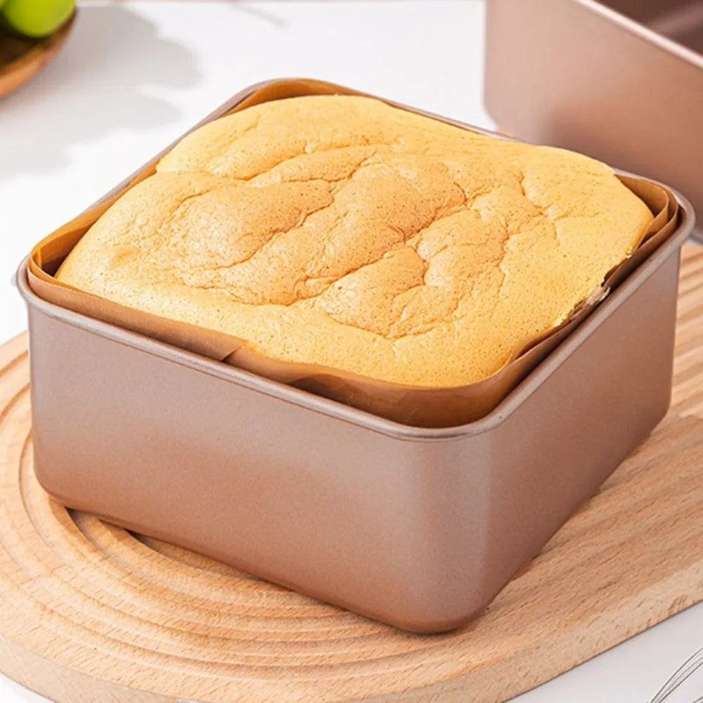 Moule Gâteau Carrée en Acier Elégant
