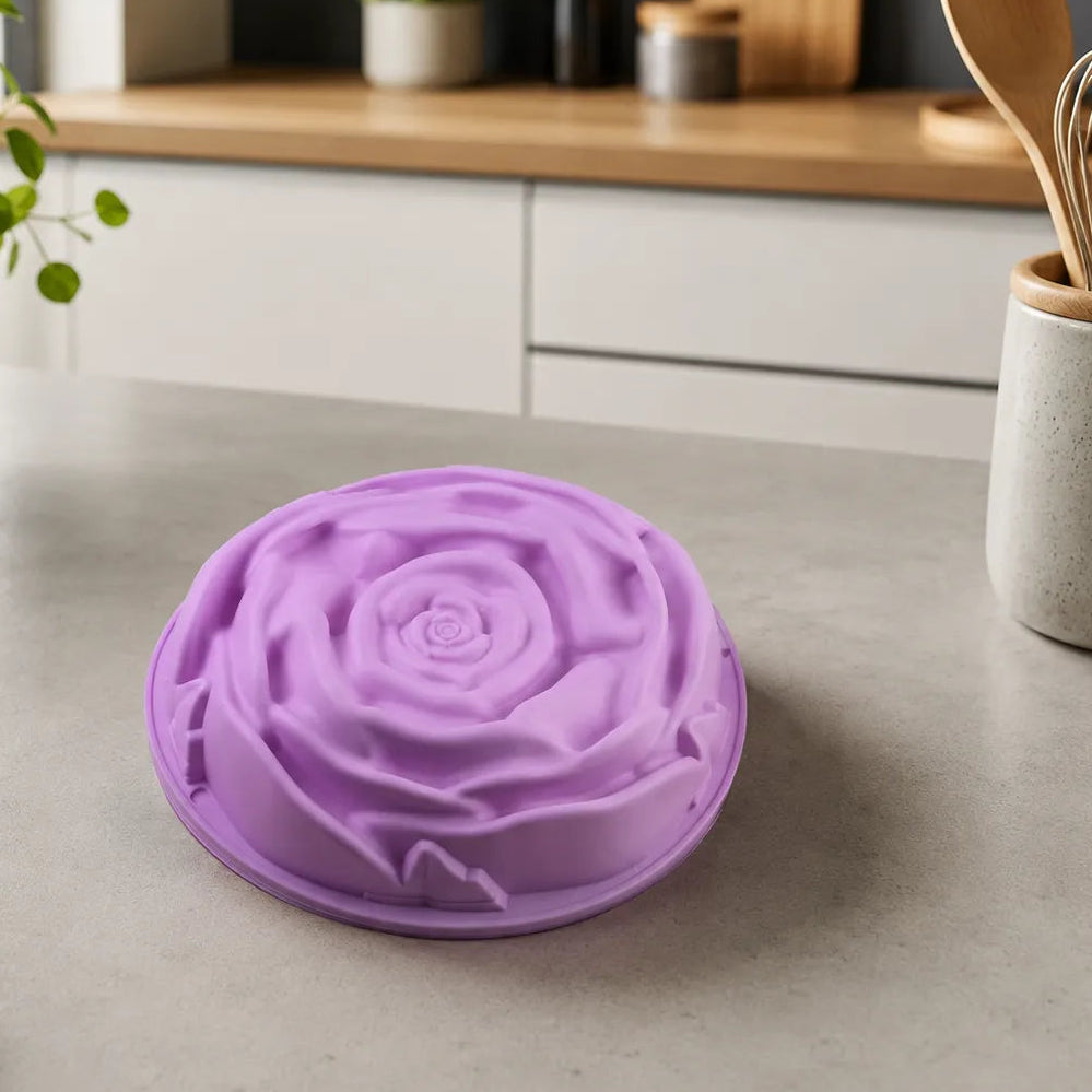 Moule à Gâteau Fleur 3D Minimaliste