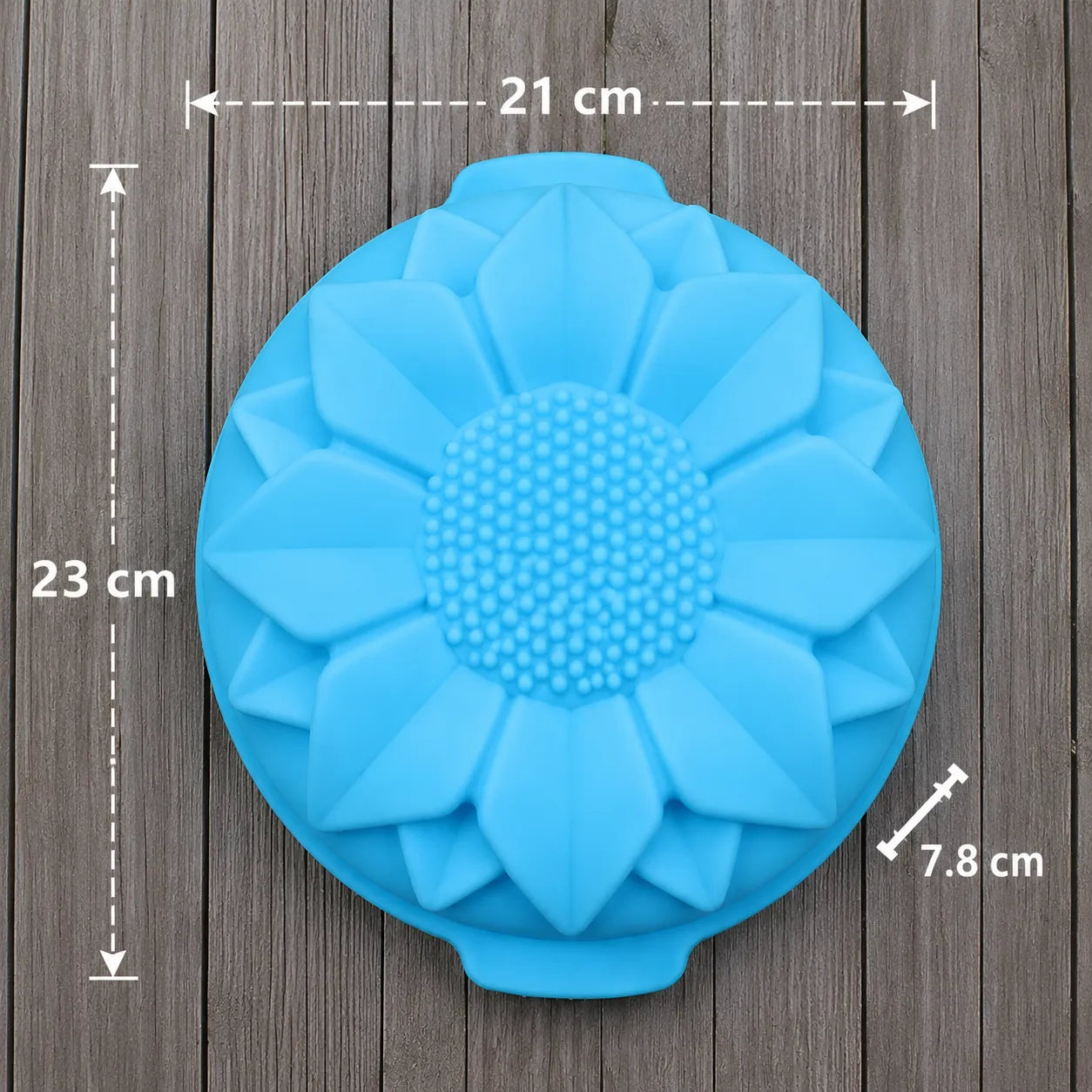 Moule à Gâteau Fleur en Silicone Moderne