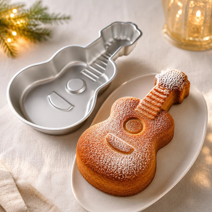 Moule Gâteau Guitare en Alu