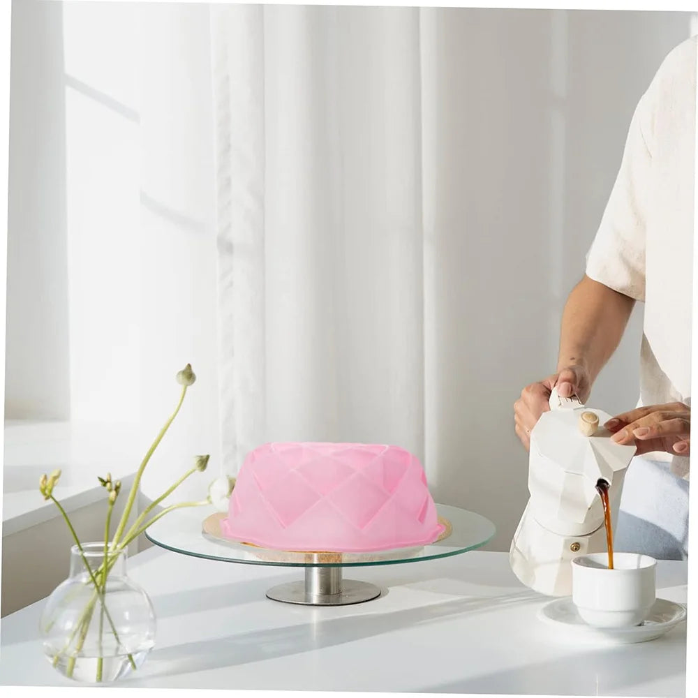 Moule à Gâteau Rose Antiadhésif Moderne