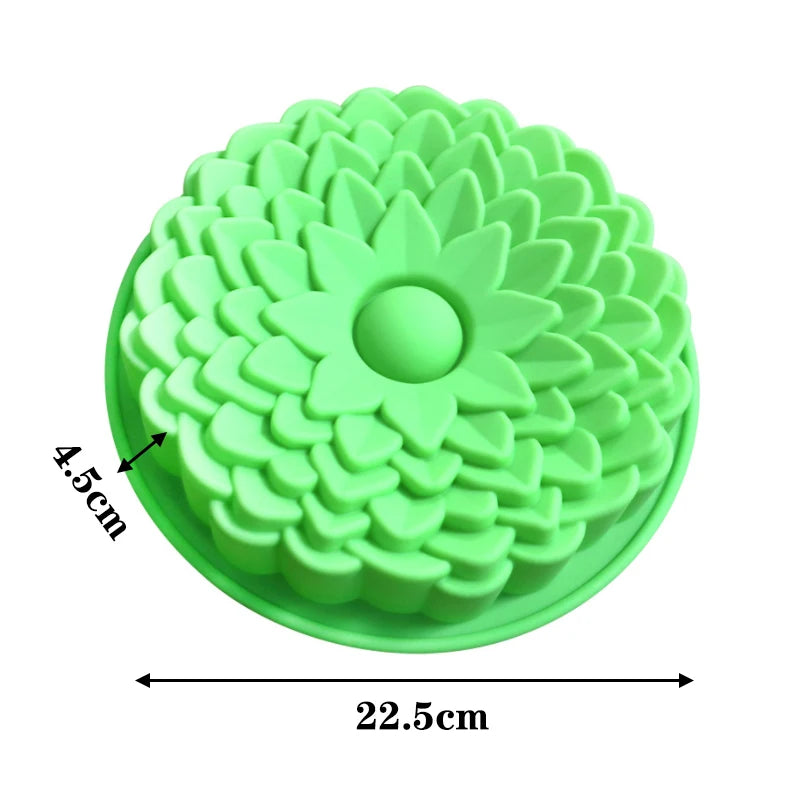 Moule à Gâteau Silicone Fleur Resistant