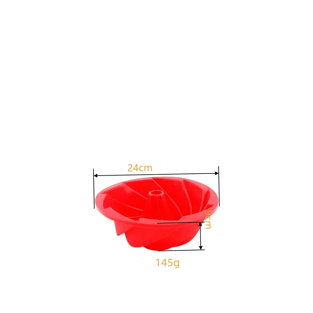 Moule à Gâteau Spirale en Silicone Unique