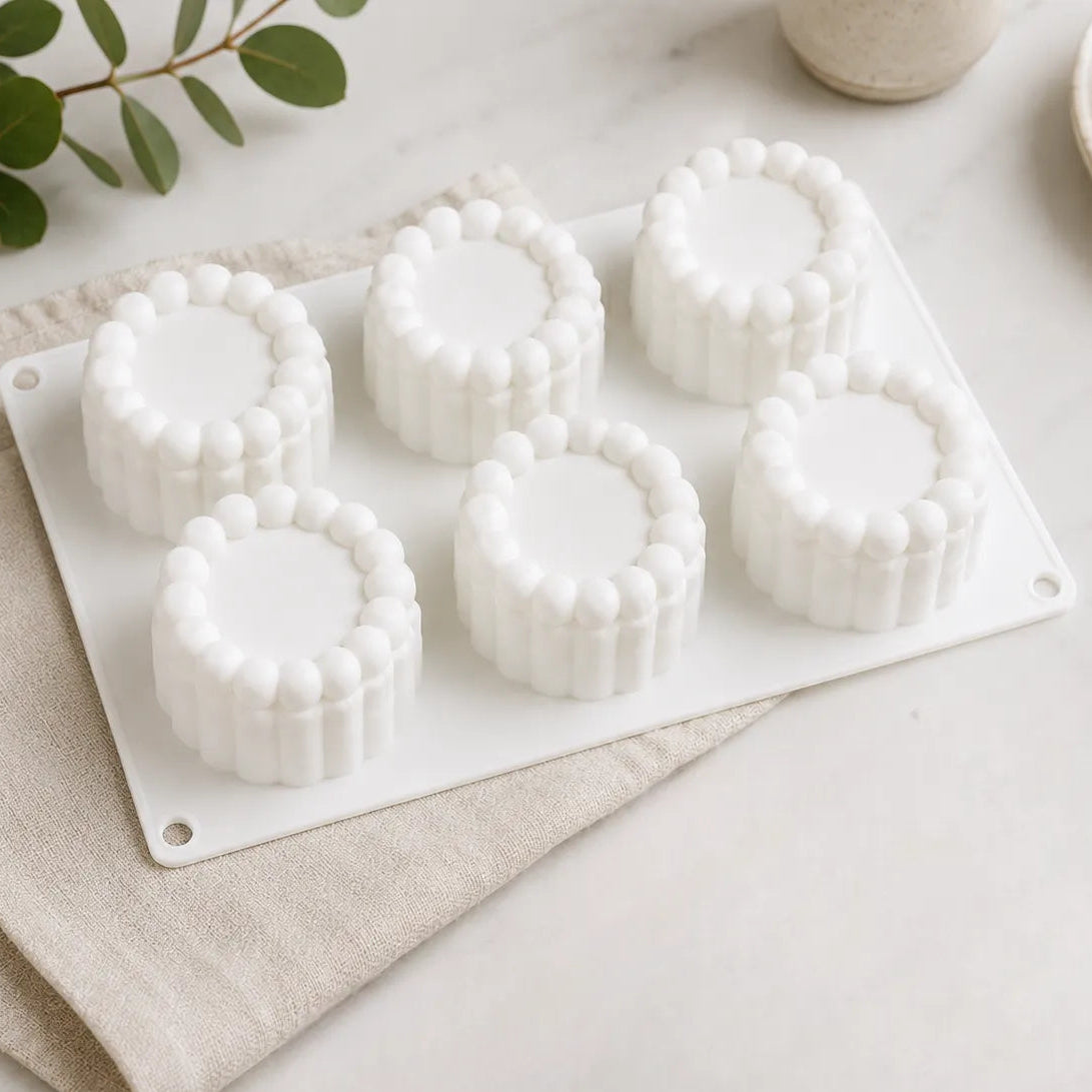 Moule Silicone à Petits Gâteaux Minimaliste