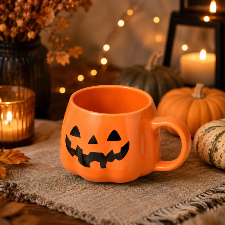 Mug Citrouille Halloween stylé