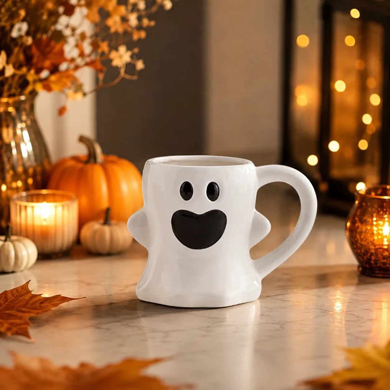 Mug Fantôme Souriant Halloween mignon