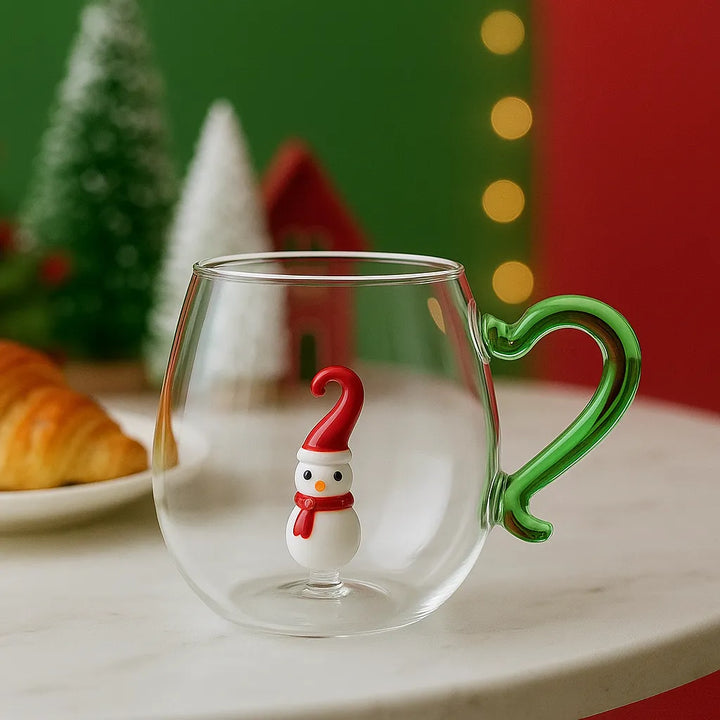 Mug Noël 3D Bonhomme de Neige