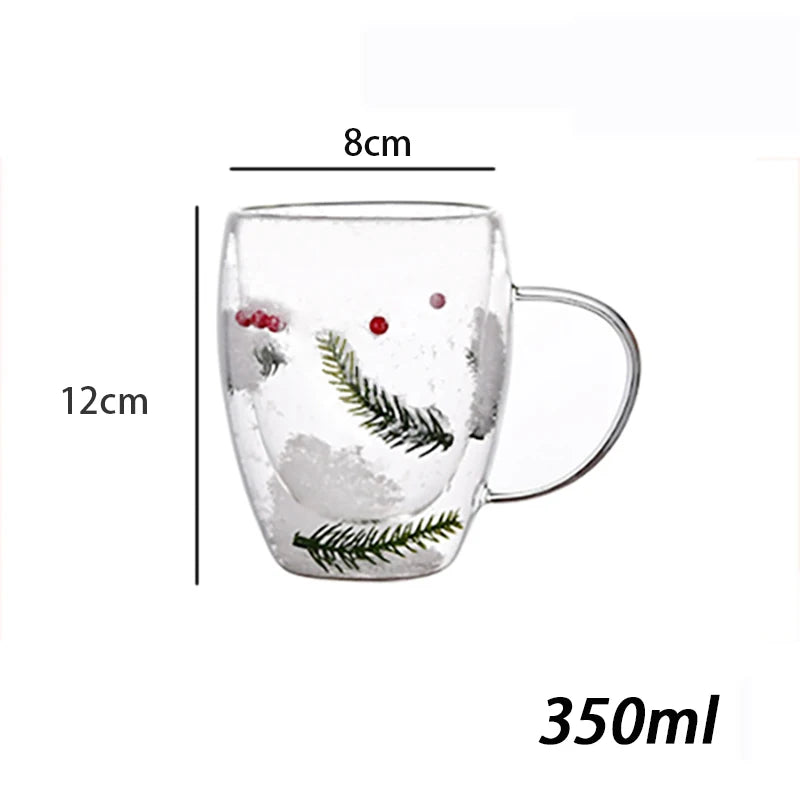 Mug Noël Double Paroi Design 350 ml