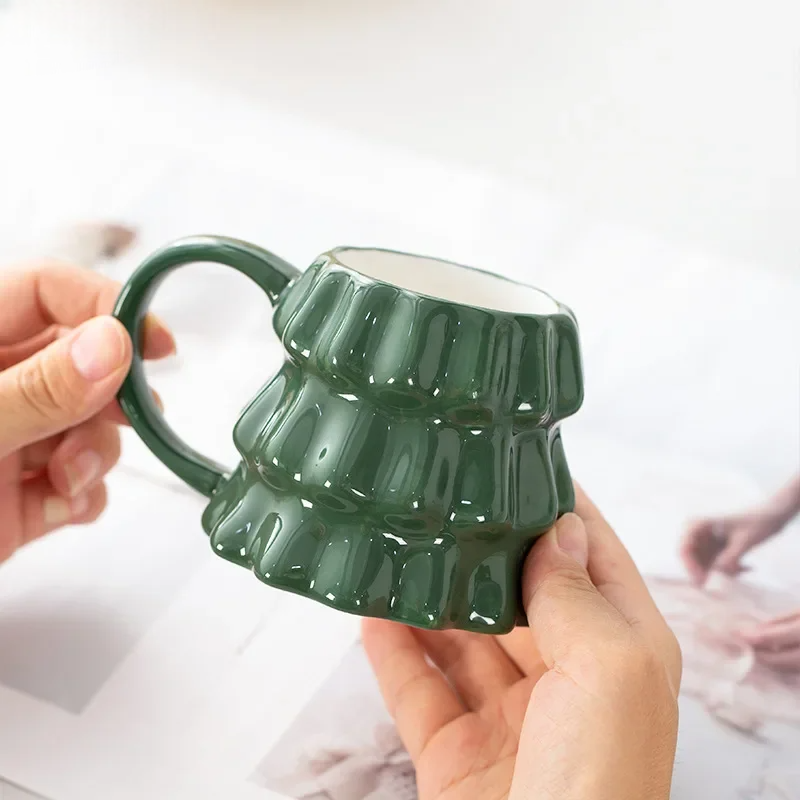 Mug Noël Vert en Porcelaine Génial