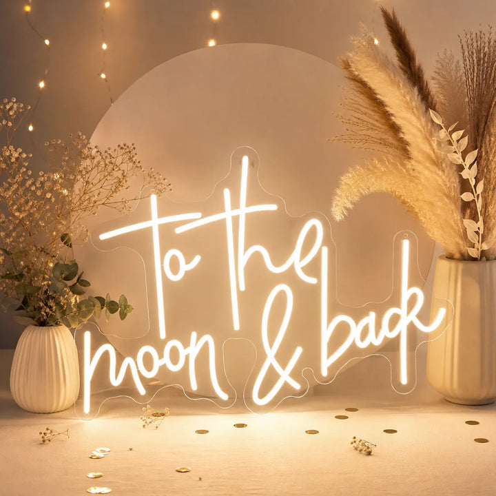 Néon Déco Mariage Romantique
