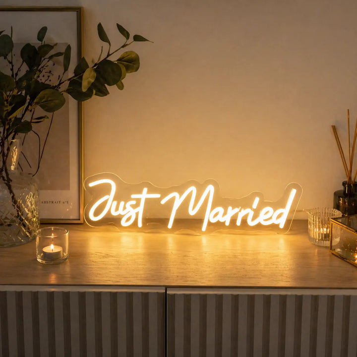Néon “Just Married”